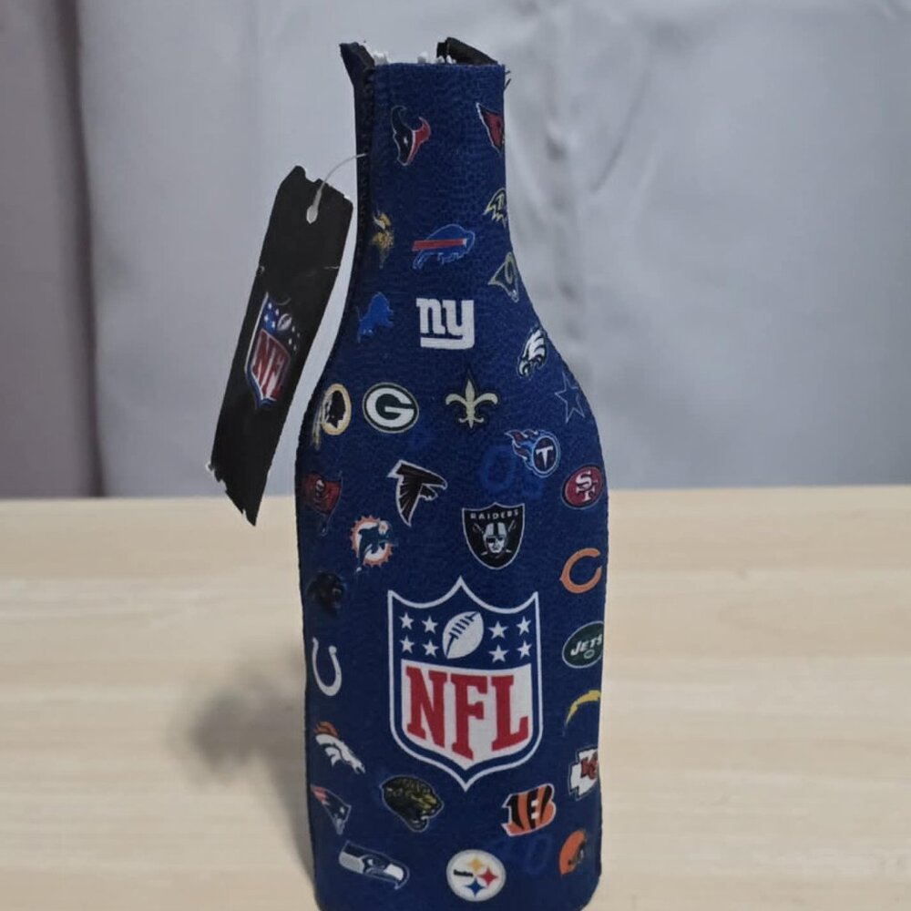 NFL Beer Bottle Coolie